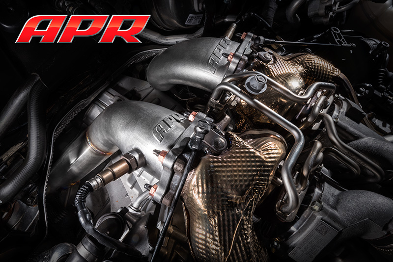 Apr Cast Downpipe Exhaust System for the 4 0 Tfsi Audi S6 C7 & C7 5