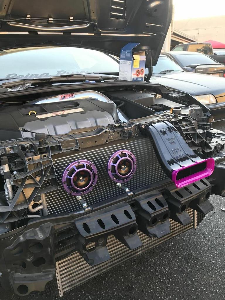 Velossa Tech Big Mouth Ram Air Intake Snorkel For Ford Focus MK3 ST250